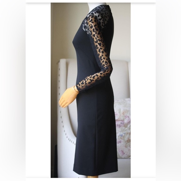 Stella McCartney Devoré-Paneled Stretch-Jersey Dress - Picture 3 of 9